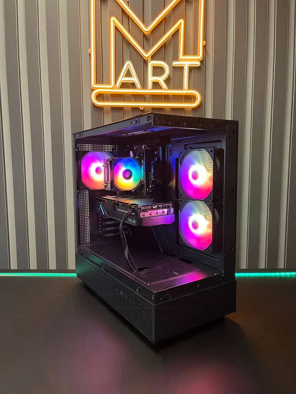 کیس گیمینگ با RTX4060  و گارانتی اصلی بصورت اقساط|رایانه رومیزی|کرج, شهرک فهمیده|دیوار