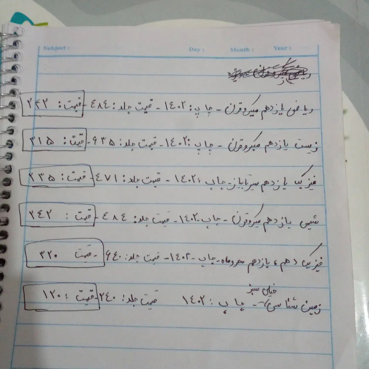 کتاب تست یازدهم تجربی فقط با ۵۰٪ قیمت جلد|کتاب و مجله آموزشی|رودبار (کرمان), |دیوار