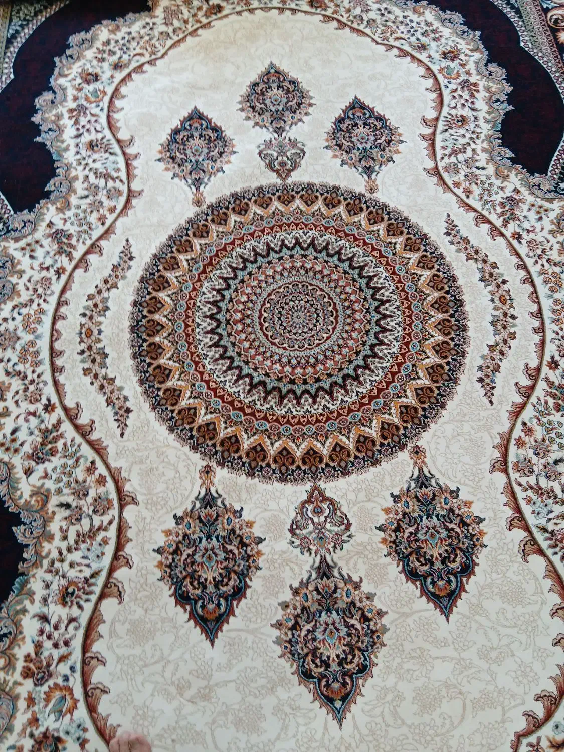 فرش ماشینی 9 متری|فرش|تبریز, |دیوار