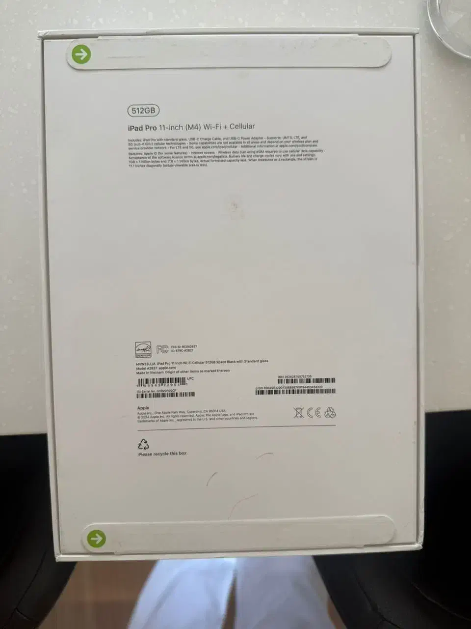 ipad pro 11-inch m4 512gb wifi + cellular|تبلت|تهران, سیمای ایران|دیوار