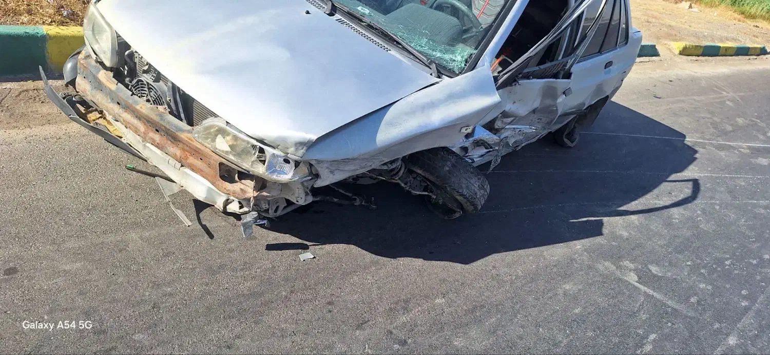 پراید تصادفی|خودرو سواری و وانت|کرمانشاه, |دیوار