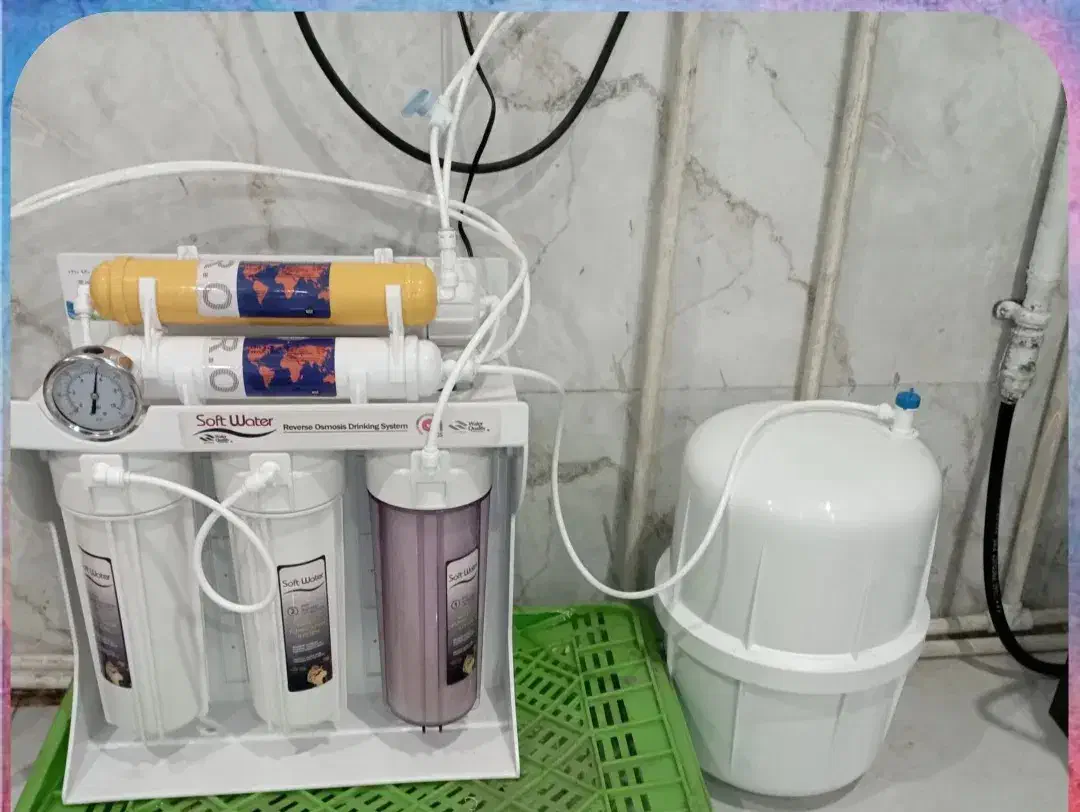 تصفیه آب شش مرحله ایی|آبسردکن و تصفیه آب|صدرا-فارس, فاز ۱|دیوار