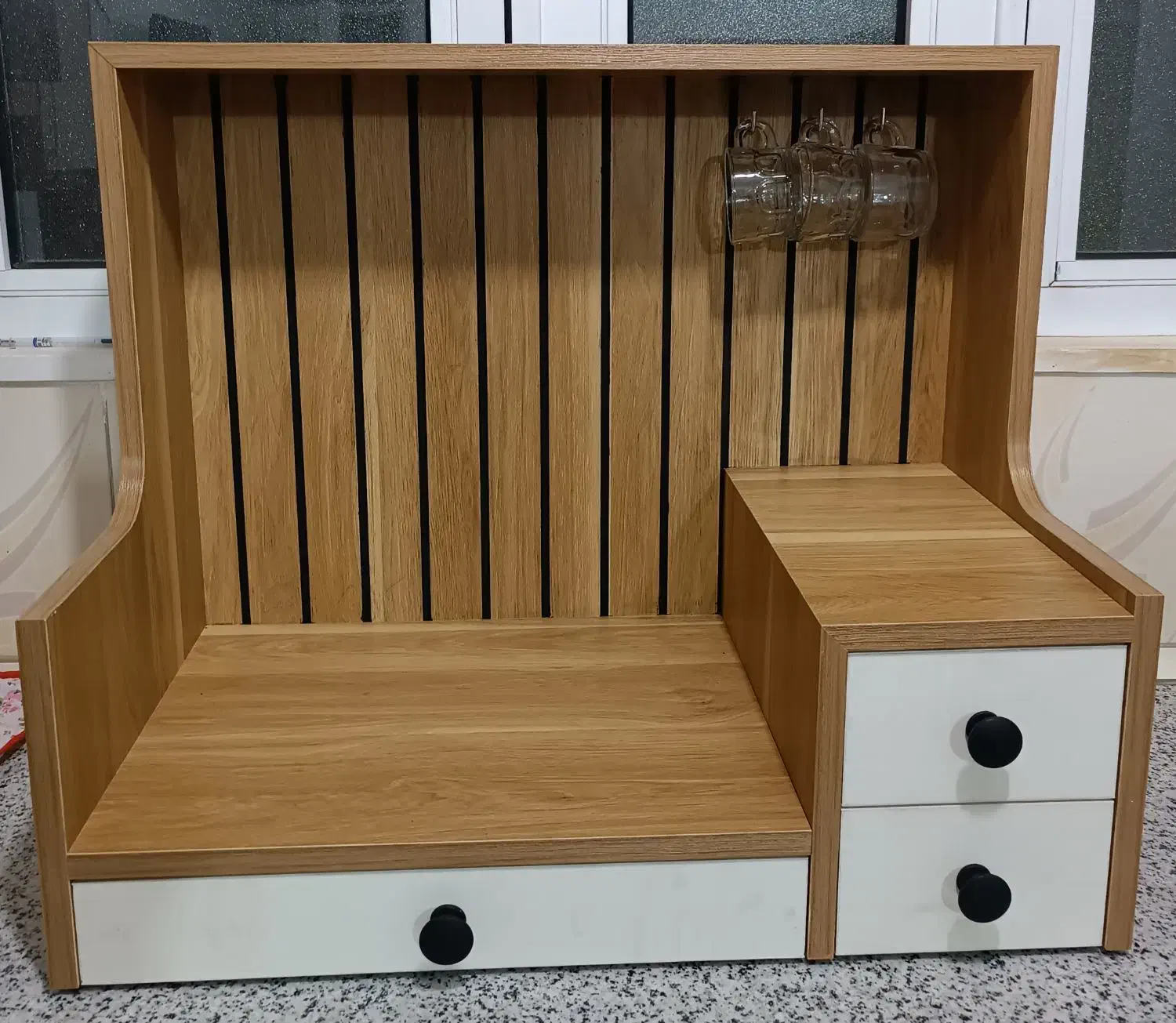 ویترین کنسول|بوفه، ویترین، کنسول|قم, شهر قائم|دیوار