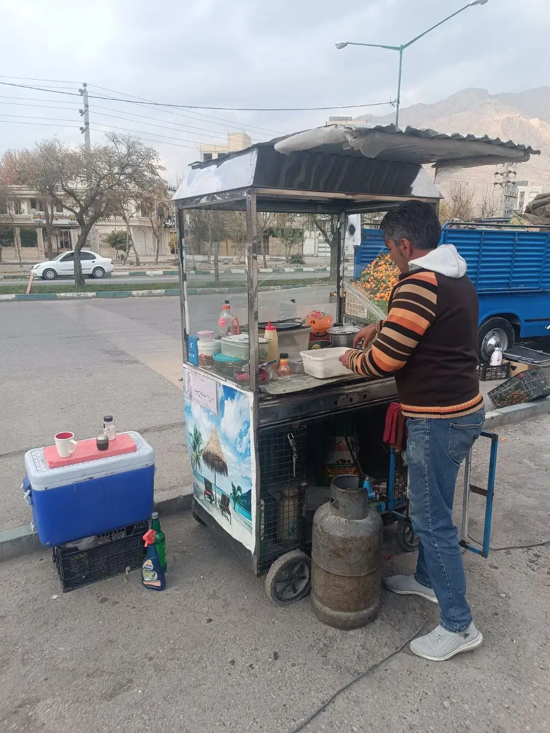 چرخ فلافلی|کافی‌شاپ و رستوران|کرمانشاه, |دیوار