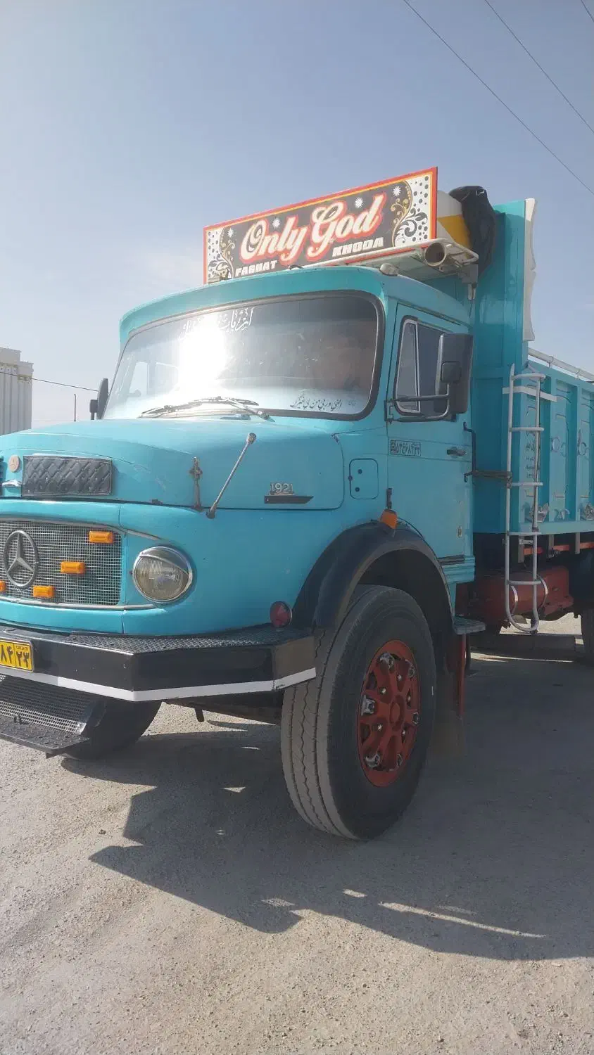 با سلام بنز تک باری مدل ۷۱|خودرو سنگین|تیران, |دیوار