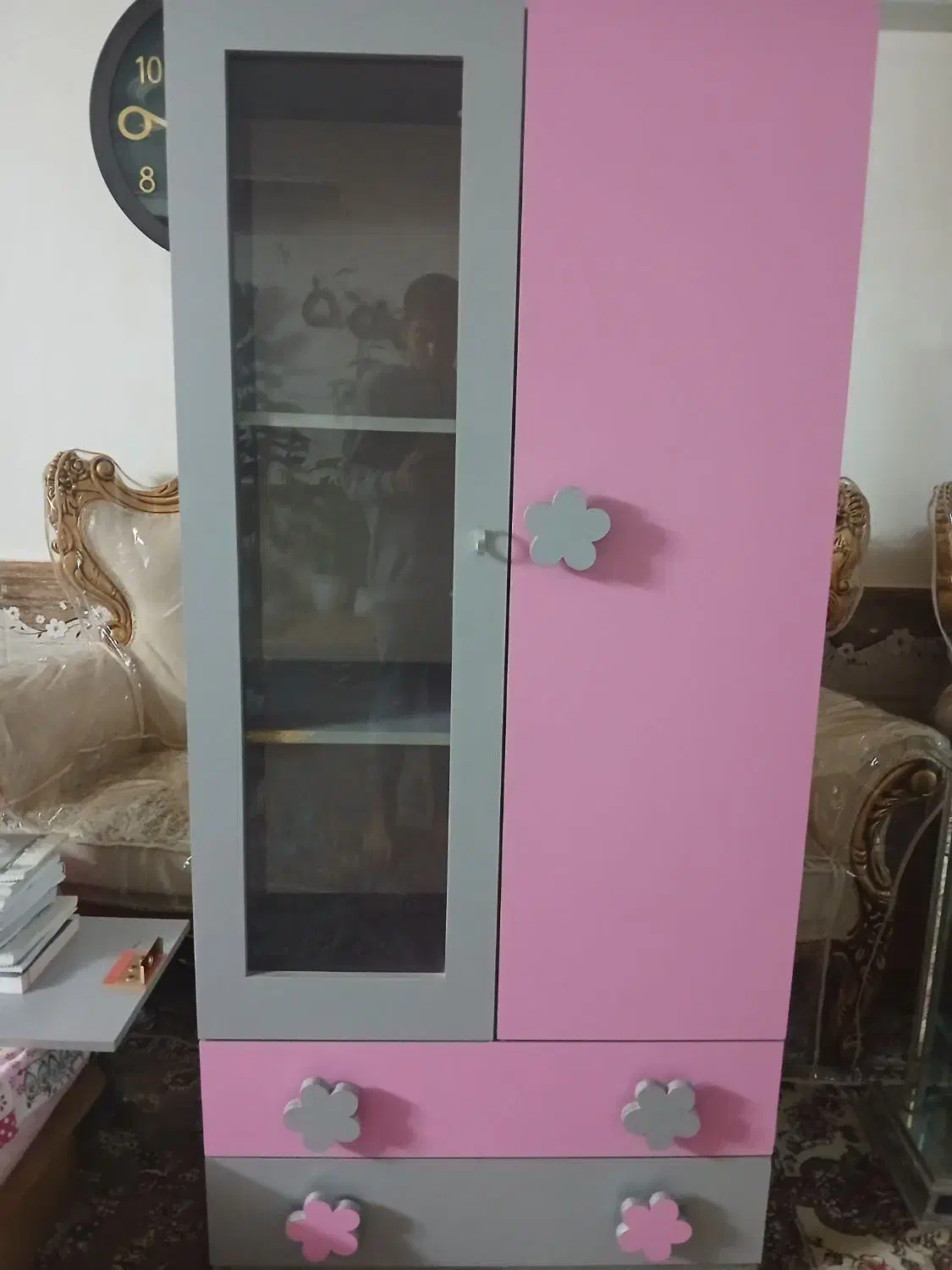 سرویس خواب دخترانه|تخت و سرویس خواب|بجنورد, |دیوار