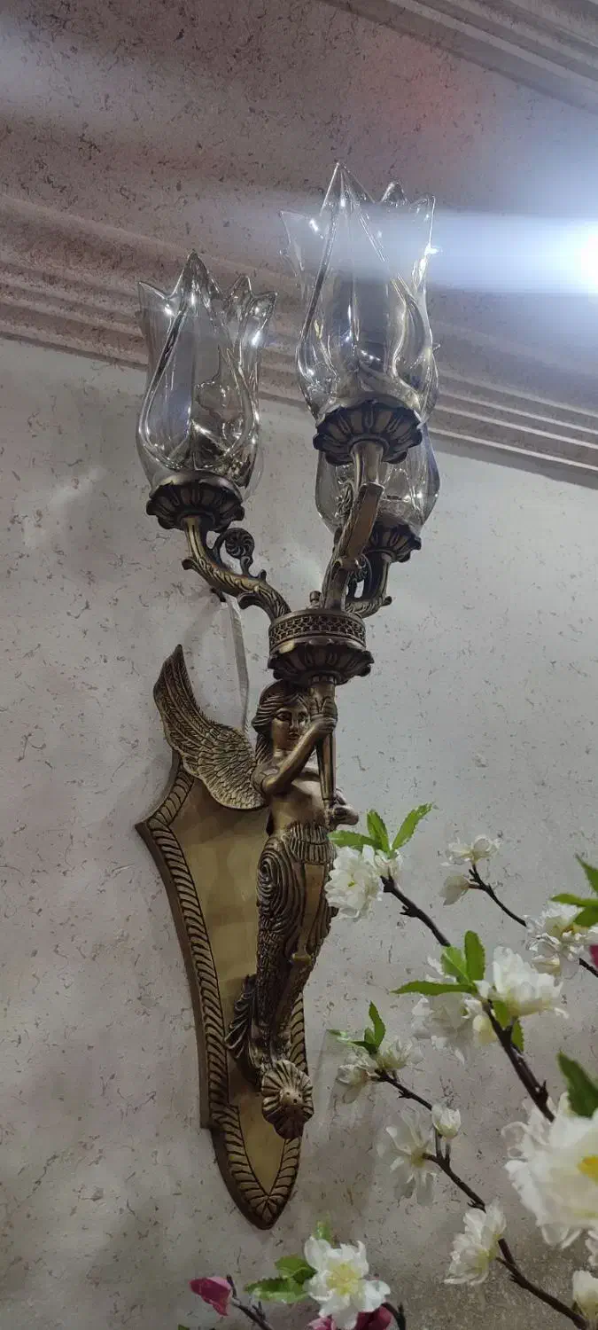 لوستر برنجی|لوستر و چراغ آویز|تهران, مقدم|دیوار