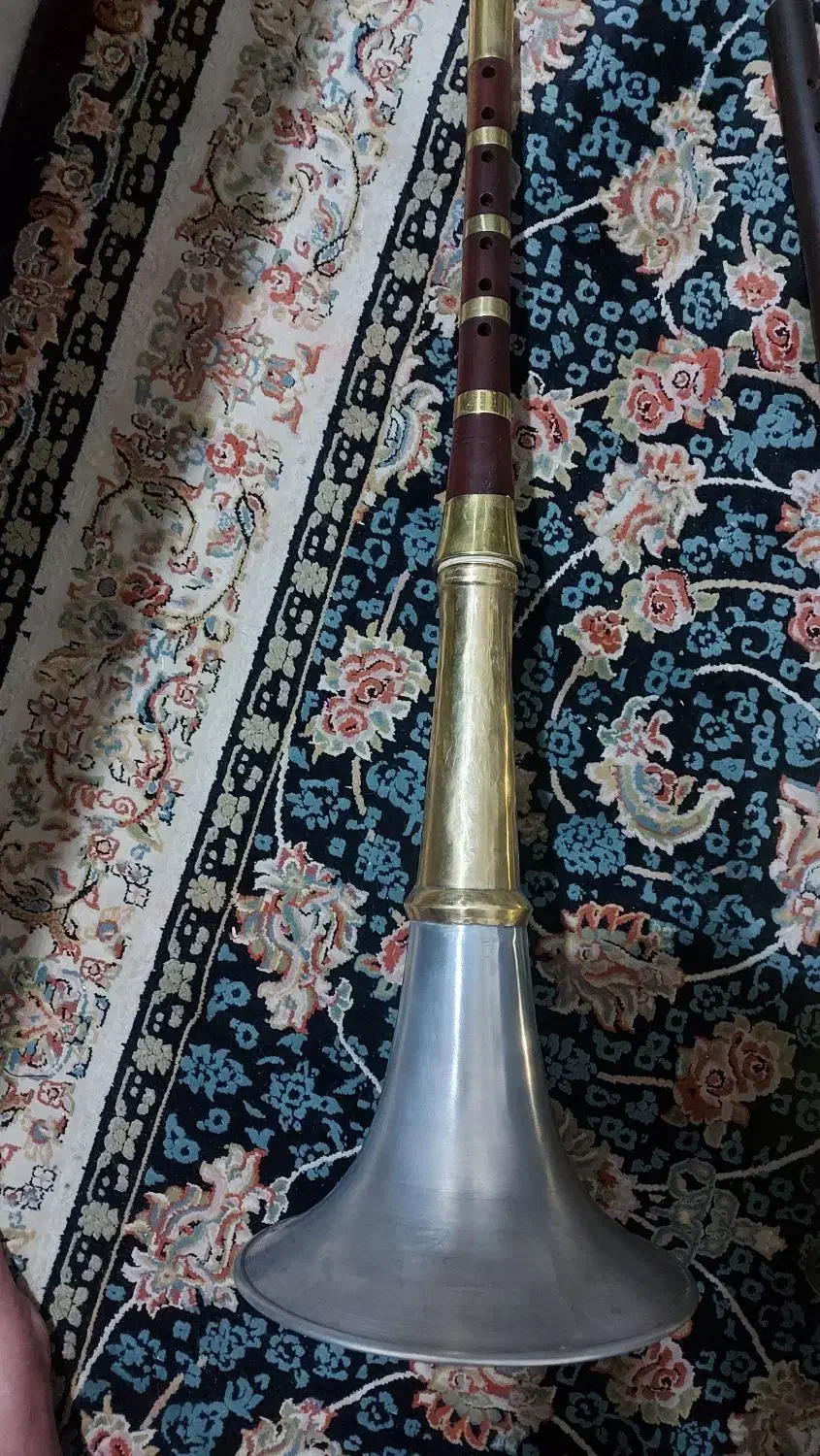 دوعدد کرنا|سازهای بادی|شیراز, بهارستان|دیوار