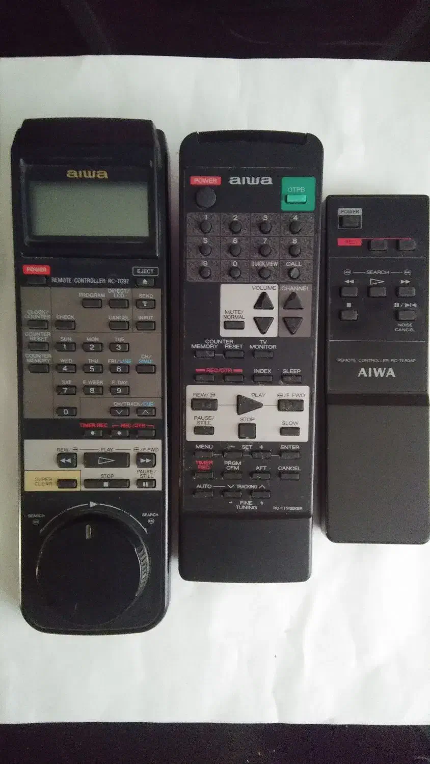 کنترل ویدیو AIWA|پخش‌کننده DVD و ویدیو|تهران, فلسطین (میدان انقلاب)|دیوار