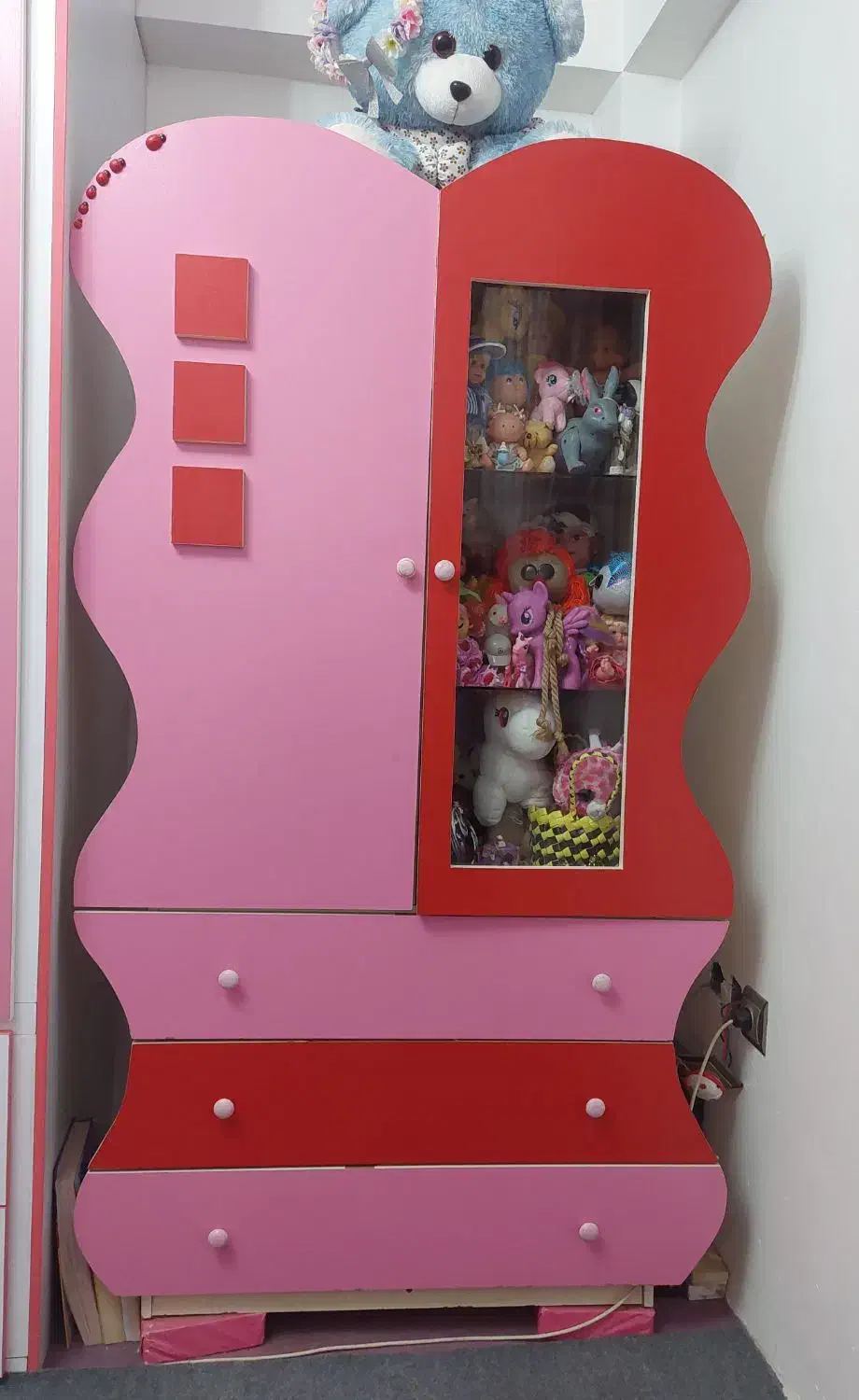 کمد بچه (دخترونه)|جاکفشی، کمد، دراور|رودسر, |دیوار