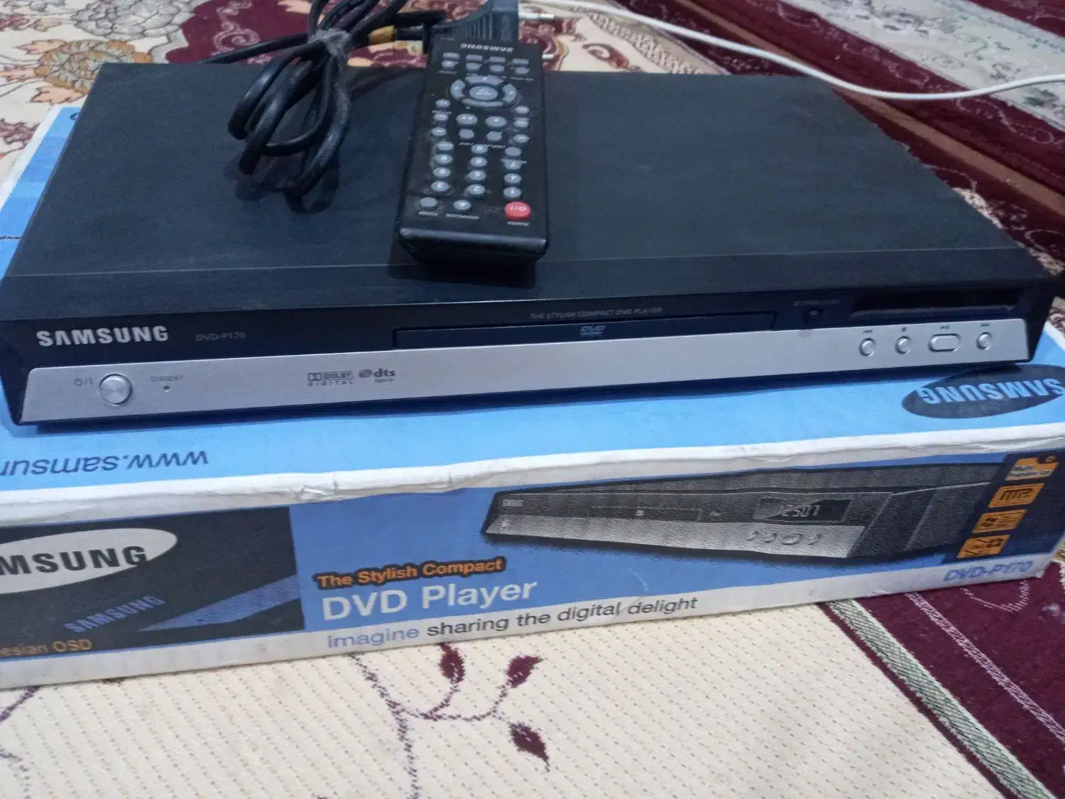 دستگاه DVDپلیر سامسونگ|پخشکننده DVD و ویدیو|شوشتر, |دیوار