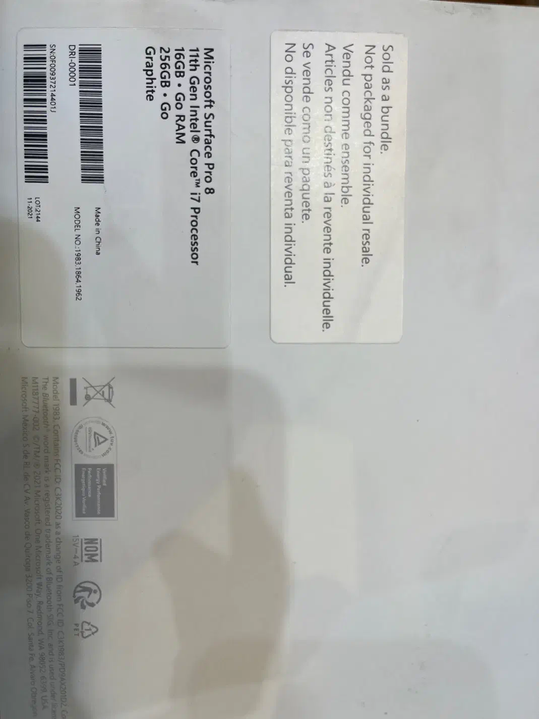 سرفیس 8 پرو رم 16 cori 7|رایانه همراه|کرمان, |دیوار