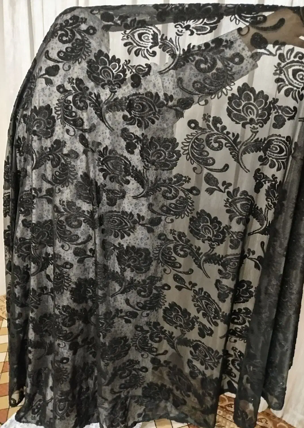 چادر مخمل مجلسی|لباس|مشهد, کلاهدوز|دیوار