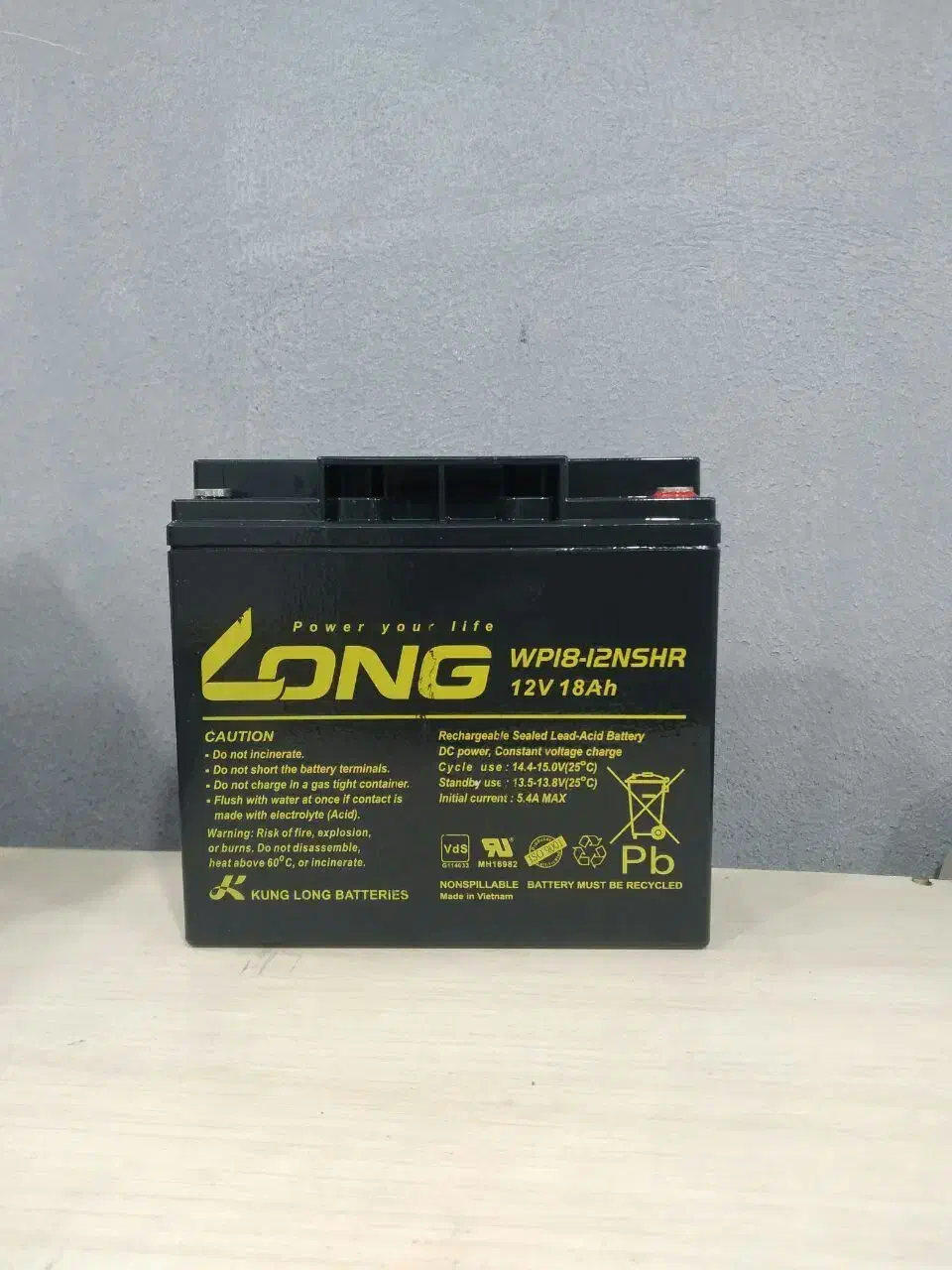 باتری 18 آمپر لانگ در حد نو|قطعات و لوازم جانبی رایانه|کرج, گلشهر|دیوار