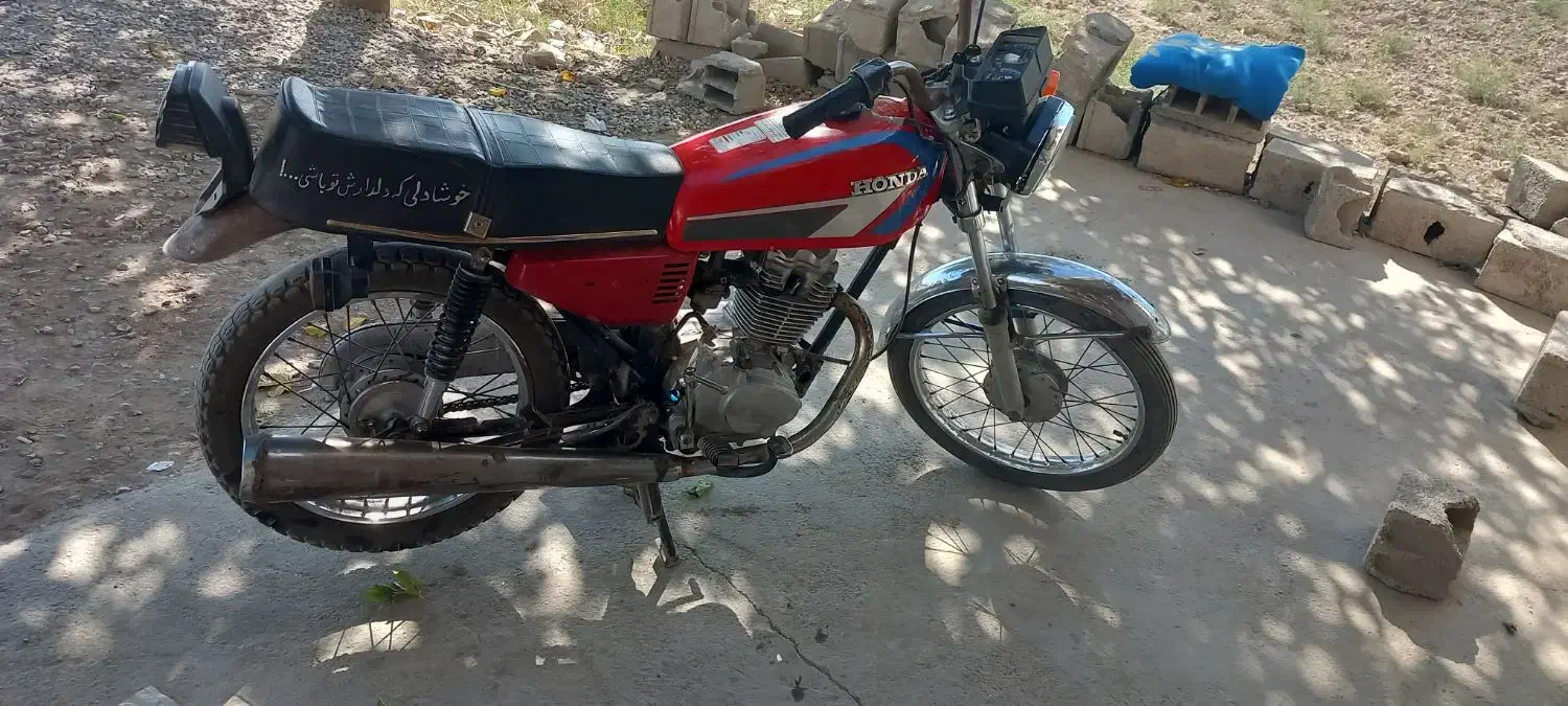 یک دستگاه موتور سیکلت تازه تعمیر|موتورسیکلت|گنبد کاووس, |دیوار