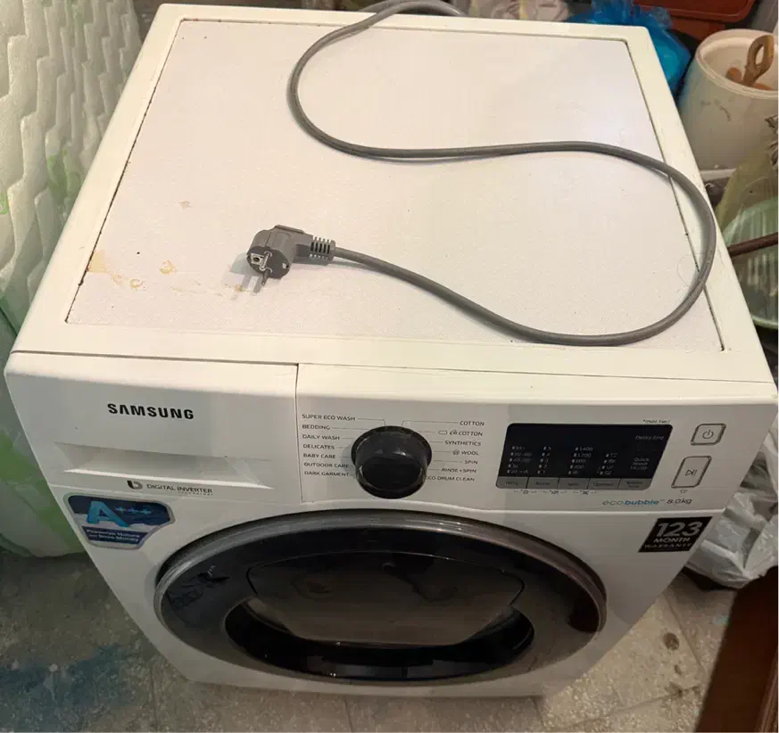 فروش فوری به علت مهاجرت|ماشین لباسشویی و خشک‌کن لباس|قم, باجک دو|دیوار