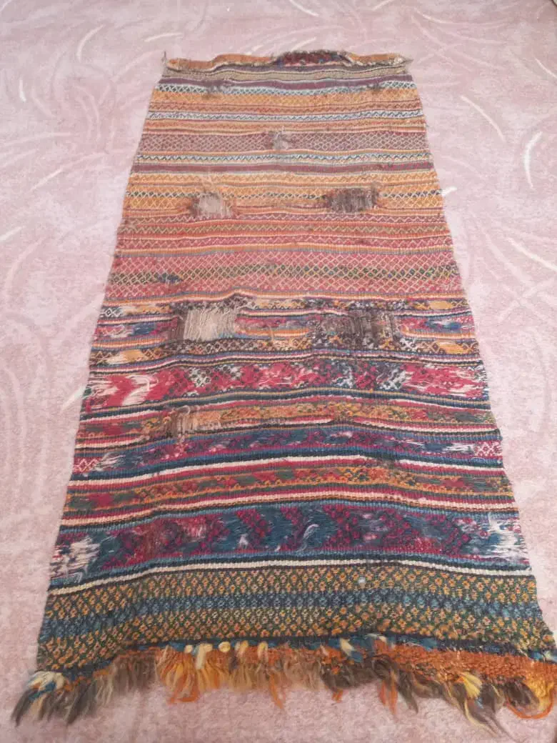 گلیم دستباف|گلیم، جاجیم، گبه|شیراز, کوشک میدان|دیوار