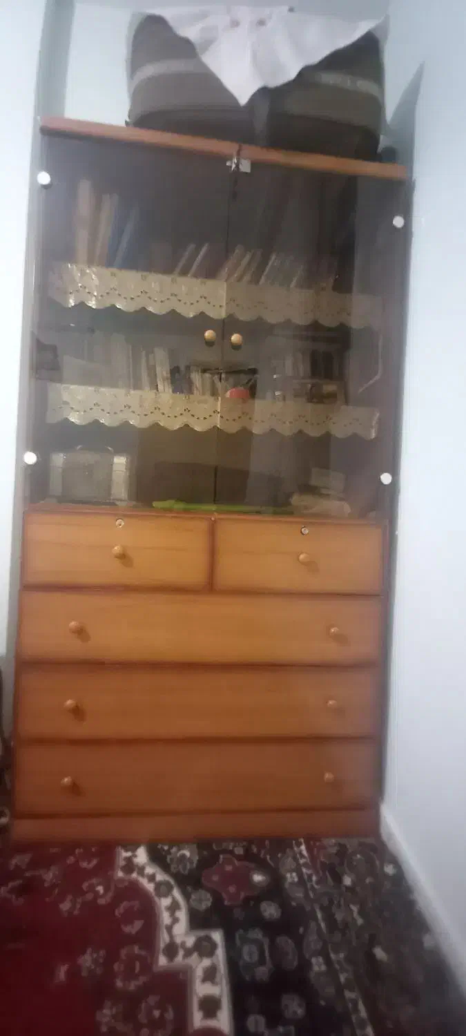 کتابخانه ودراور جنس چوب با کیفیت|کتابخانه، شلف، قفسه‌های دیواری|شاهرود, |دیوار