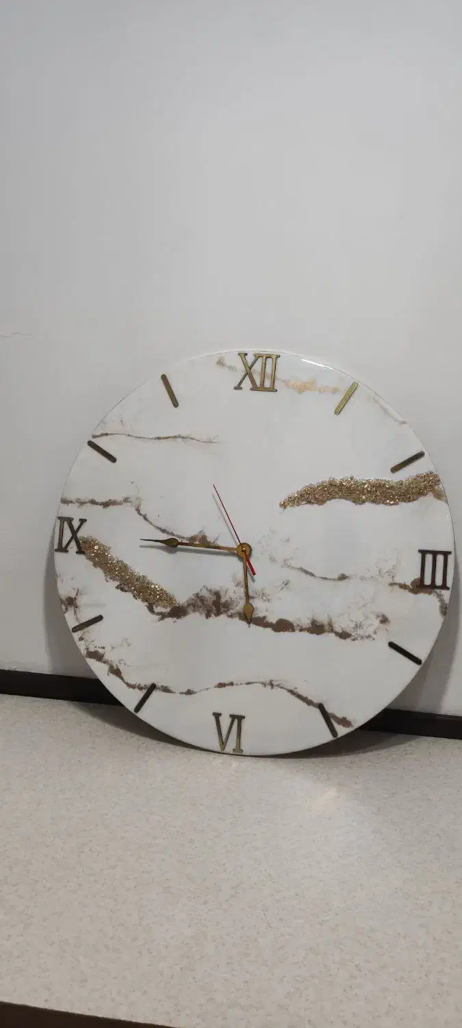 ساعت دیواری رزینی|ساعت دیواری و تزئینی|بومهن, |دیوار