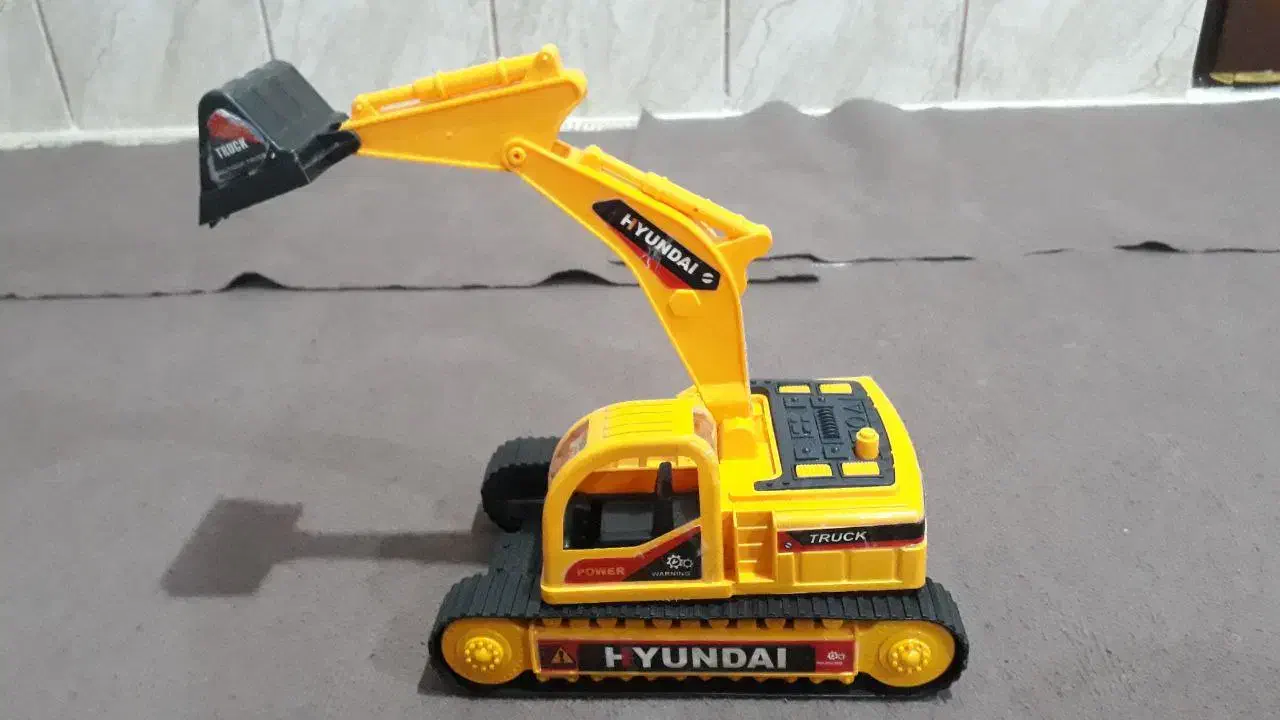 اسباب بازی بیل مکانیکی بدون یک مش|اسباببازی|بانه, |دیوار