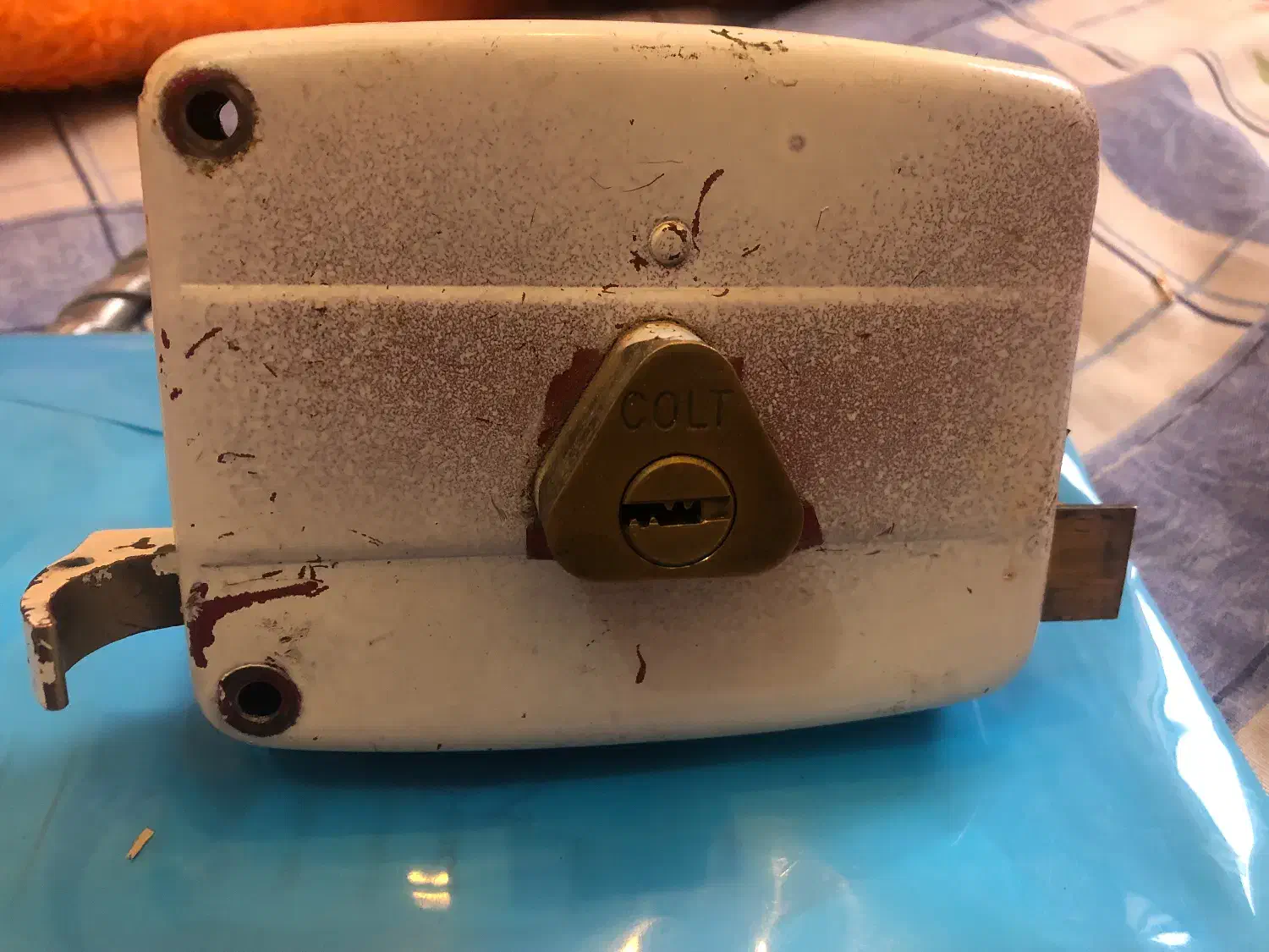 قفل فولادی . مته دریل امریکایی فولادی. متر سه متری|ابزارآلات|املش, |دیوار