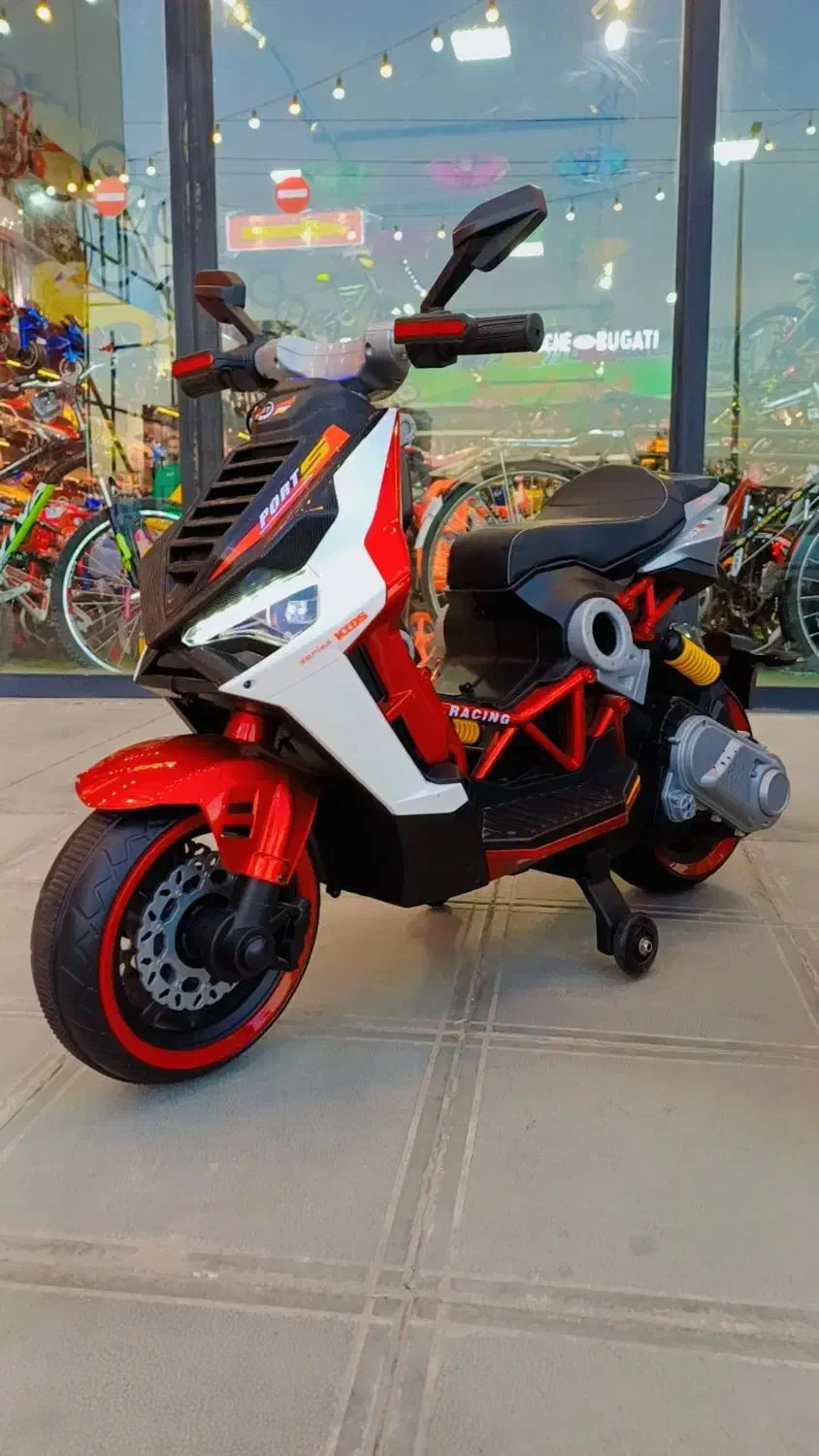 موتورشارژی racing رنگ متالیک ماشین شارژی|اسباب و اثاث بچه|مشهد, توس (بلوار توس)|دیوار