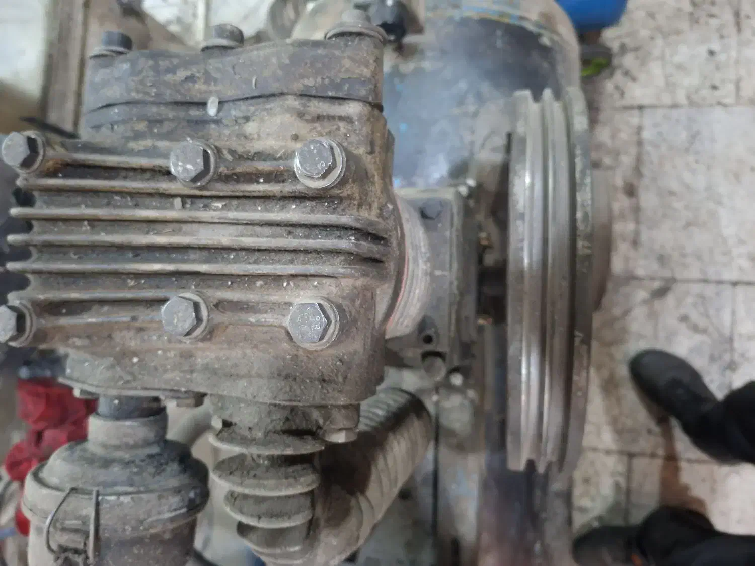 کمپرسور باد 400لیتری 3فاز|ماشین‌آلات صنعتی|مشهد, امام رضا (ع)|دیوار