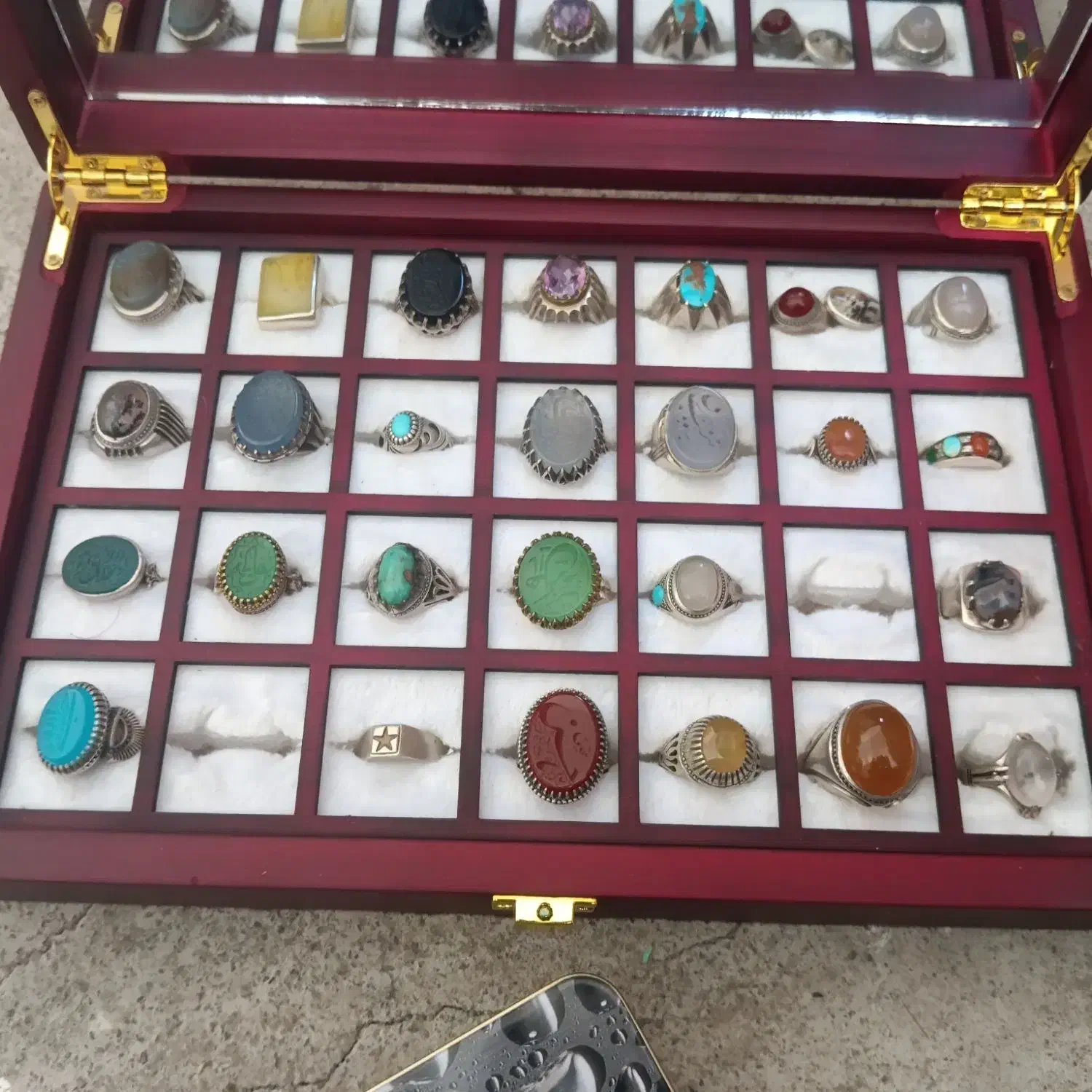 انگشتر نقره|جواهرات|بم, |دیوار