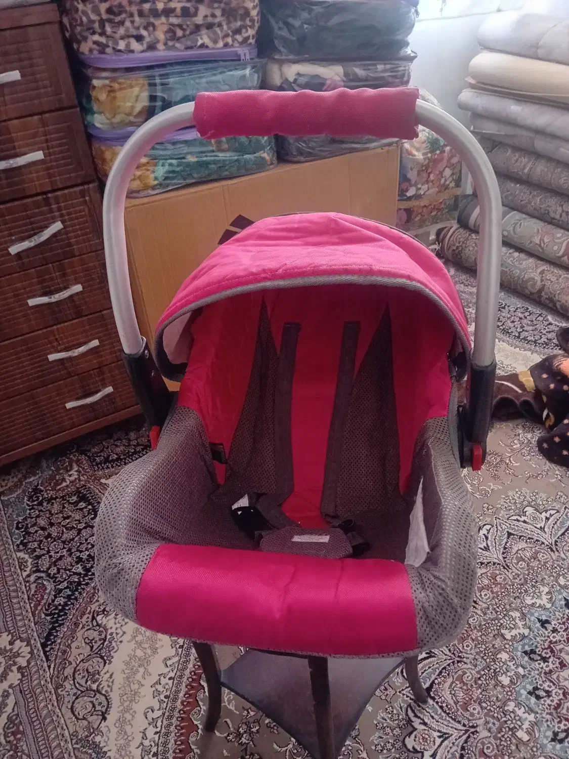 کریرصورتی درحدنو|کالسکه و لوازم جانبی|نورآباد, |دیوار