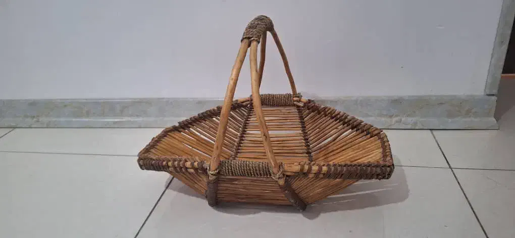 سبد حصیری|صنایع دستی و سایر لوازم تزئینی|اصفهان, ابر|دیوار