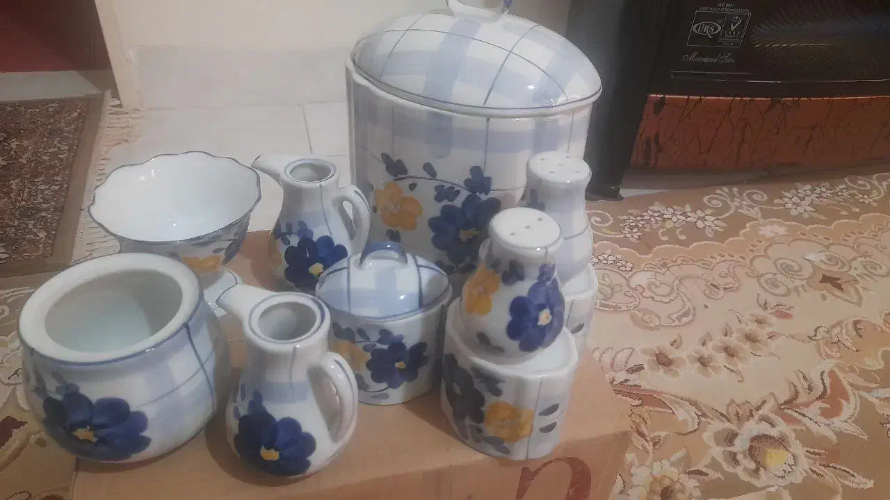 گلپنبه ای|ظروف سرو و پذیرایی|محلات, |دیوار