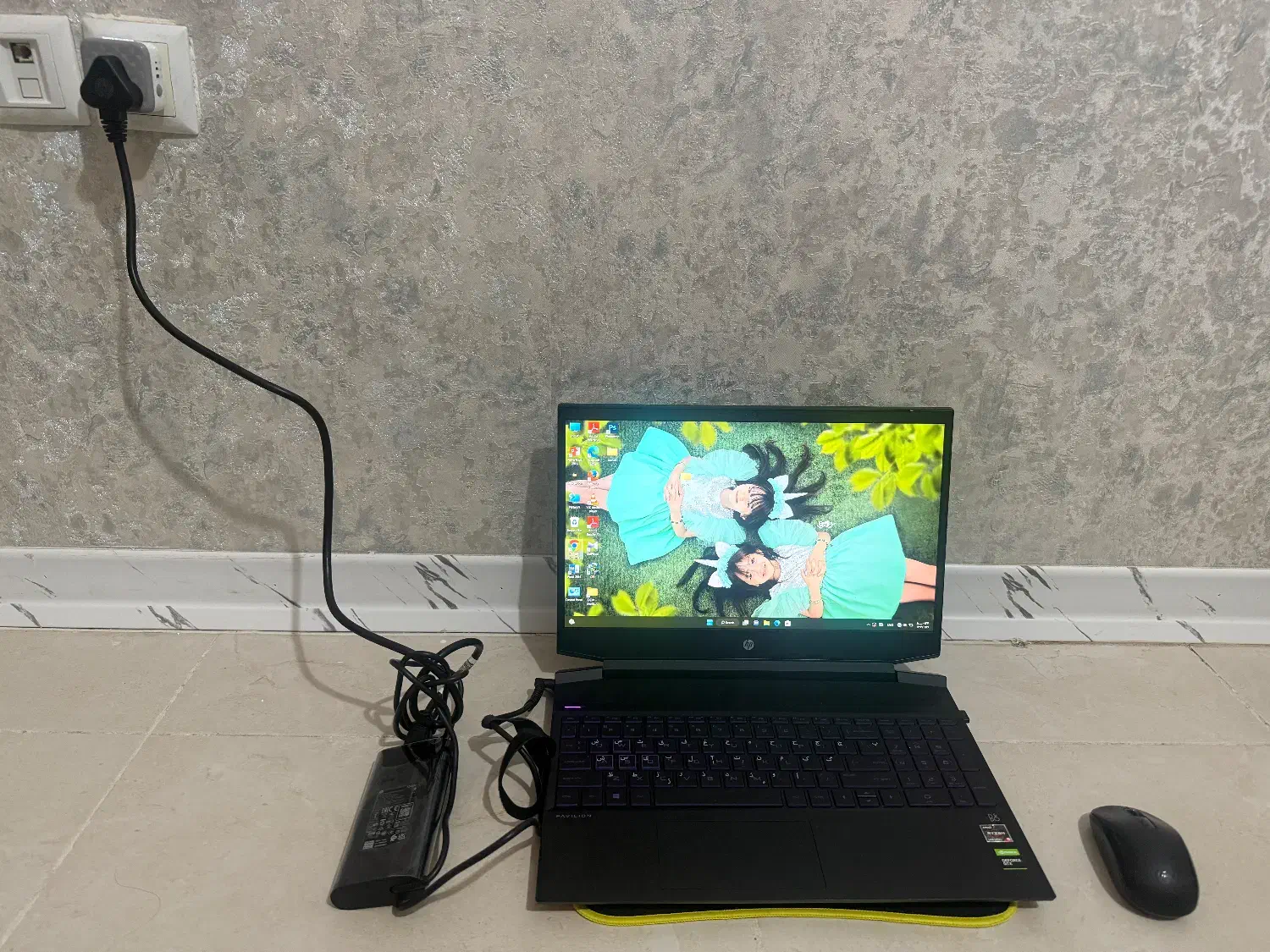 لپ تاپ HP Pavilion Gaming ec2150|رایانه همراه|رباط‌کریم, رباط‌کریم|دیوار