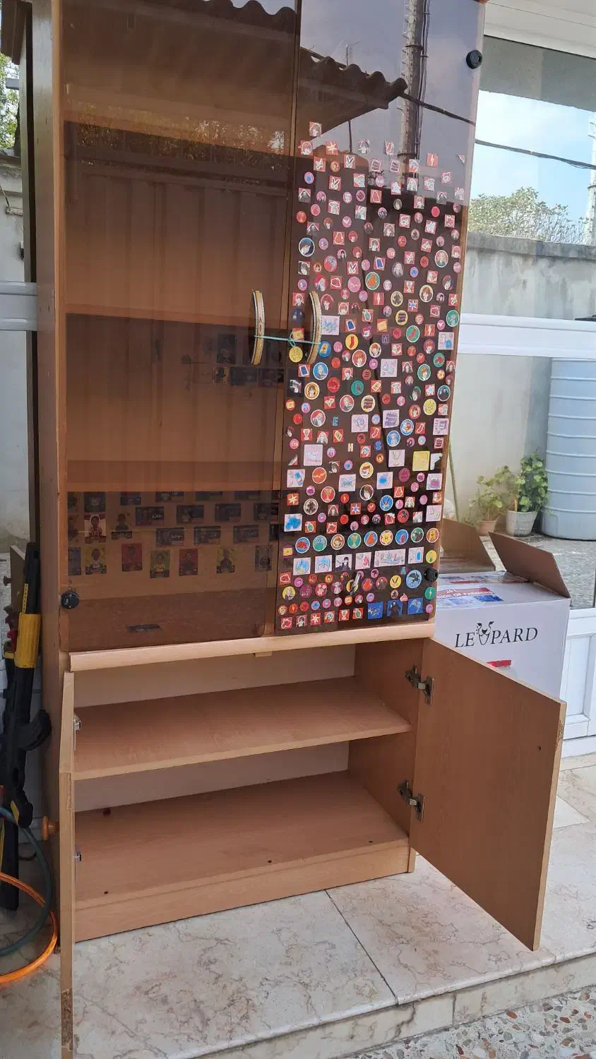 کتابخانه چوبی|کتابخانه، شلف، قفسه‌های دیواری|قائم‌شهر, |دیوار