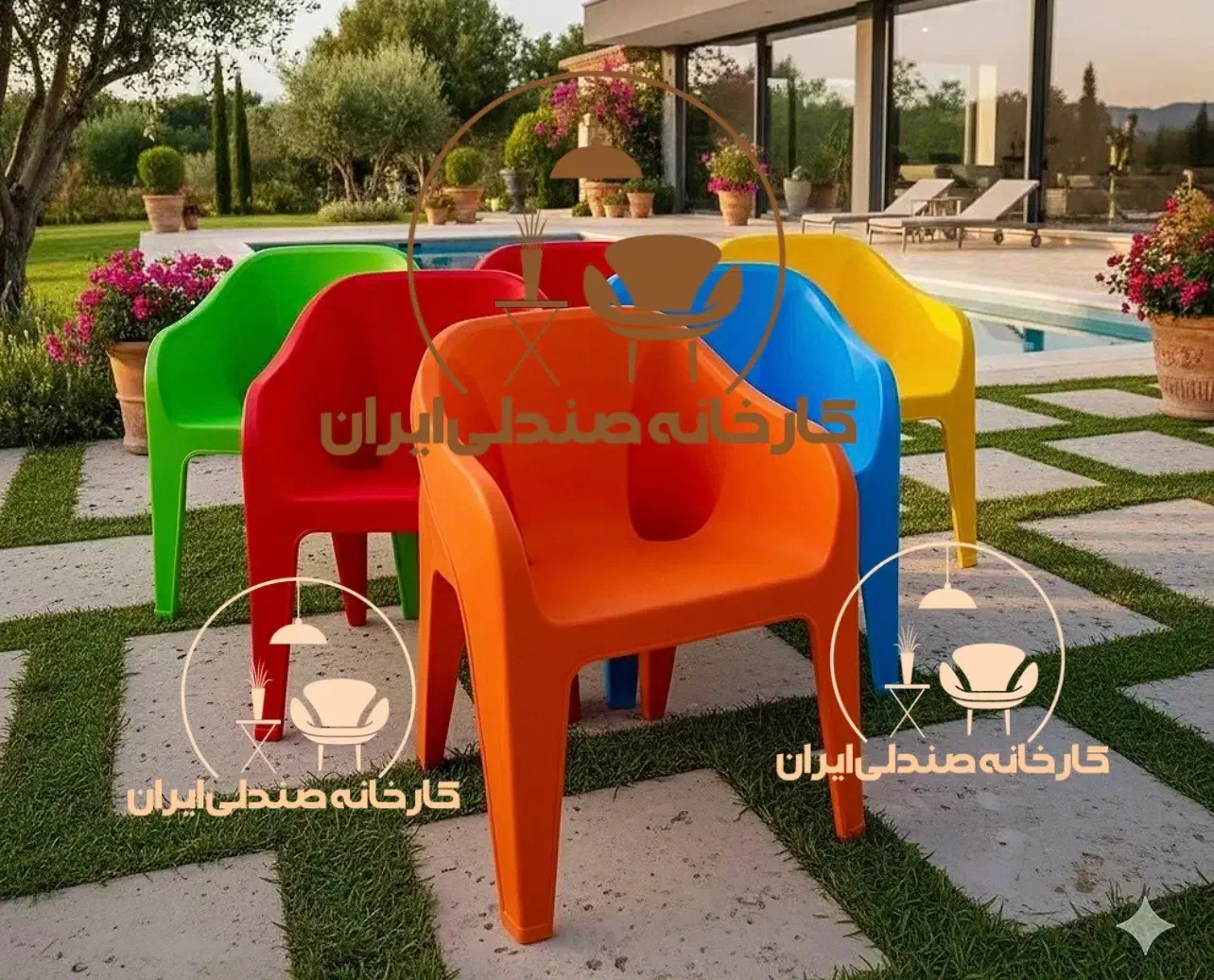 صندلی پلاستیکی مدل بهار|میز و صندلی غذاخوری|کرج, عظیمیه|دیوار