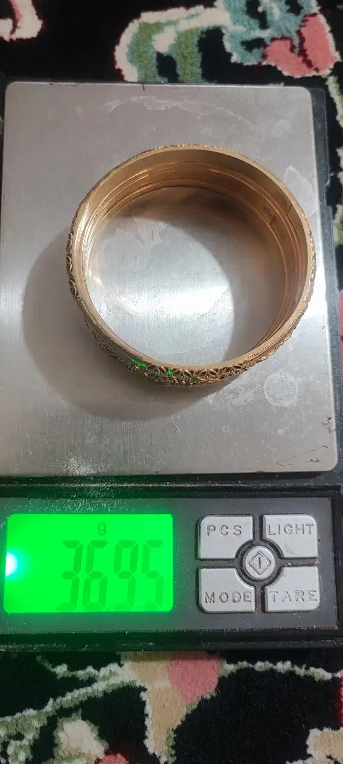 النگو طلا قطر۵/۲ محکم بافاکتور|جواهرات|دورود, |دیوار