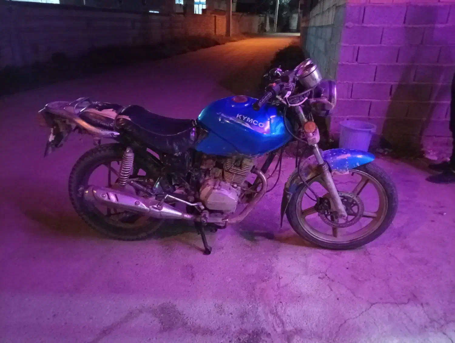 موتور  KYMCO  مزایده  125|موتورسیکلت|آق قلا, |دیوار