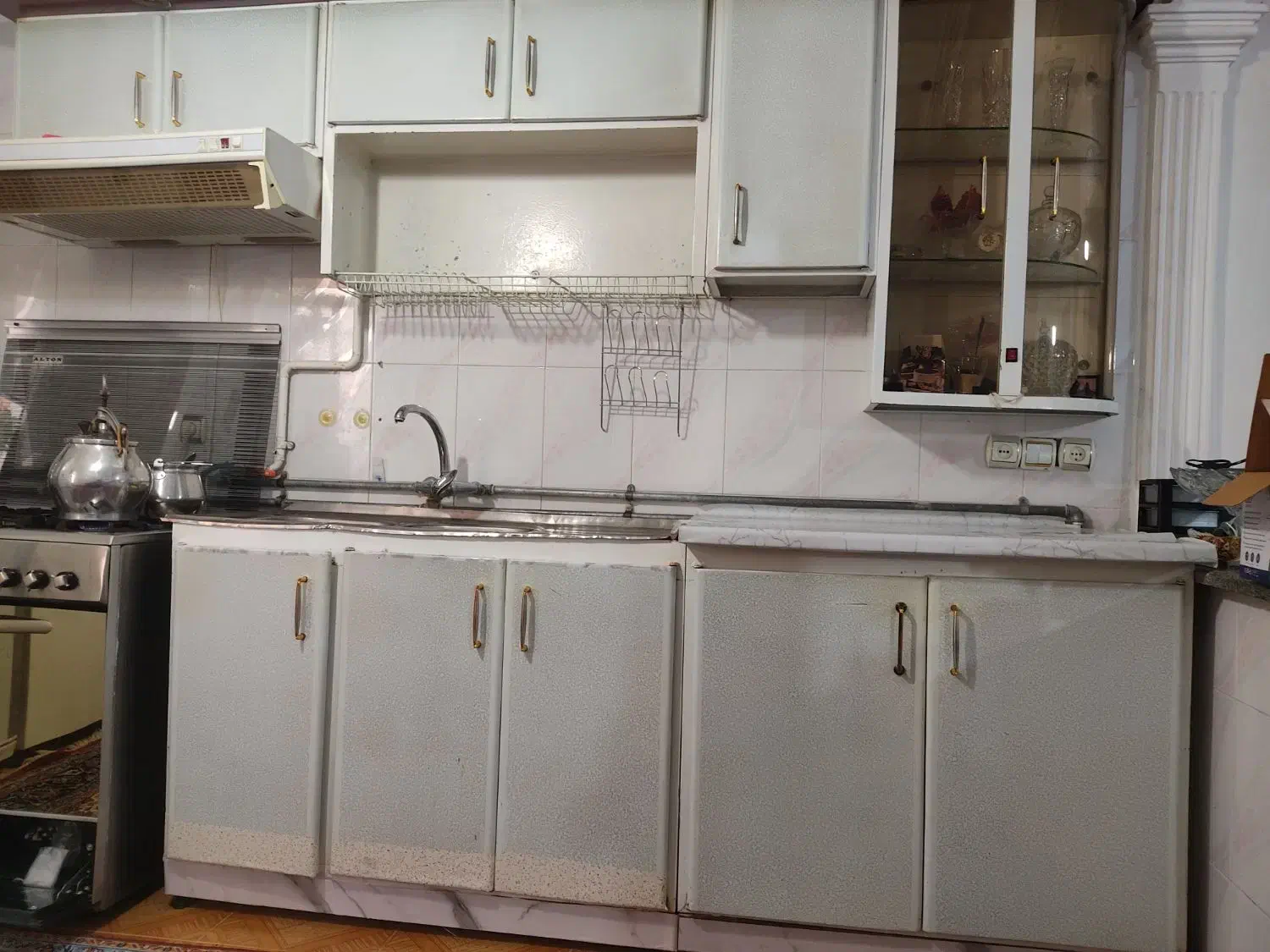 کابینت فلزی|آبچکان و نظمدهنده ظروف|نهاوند, |دیوار