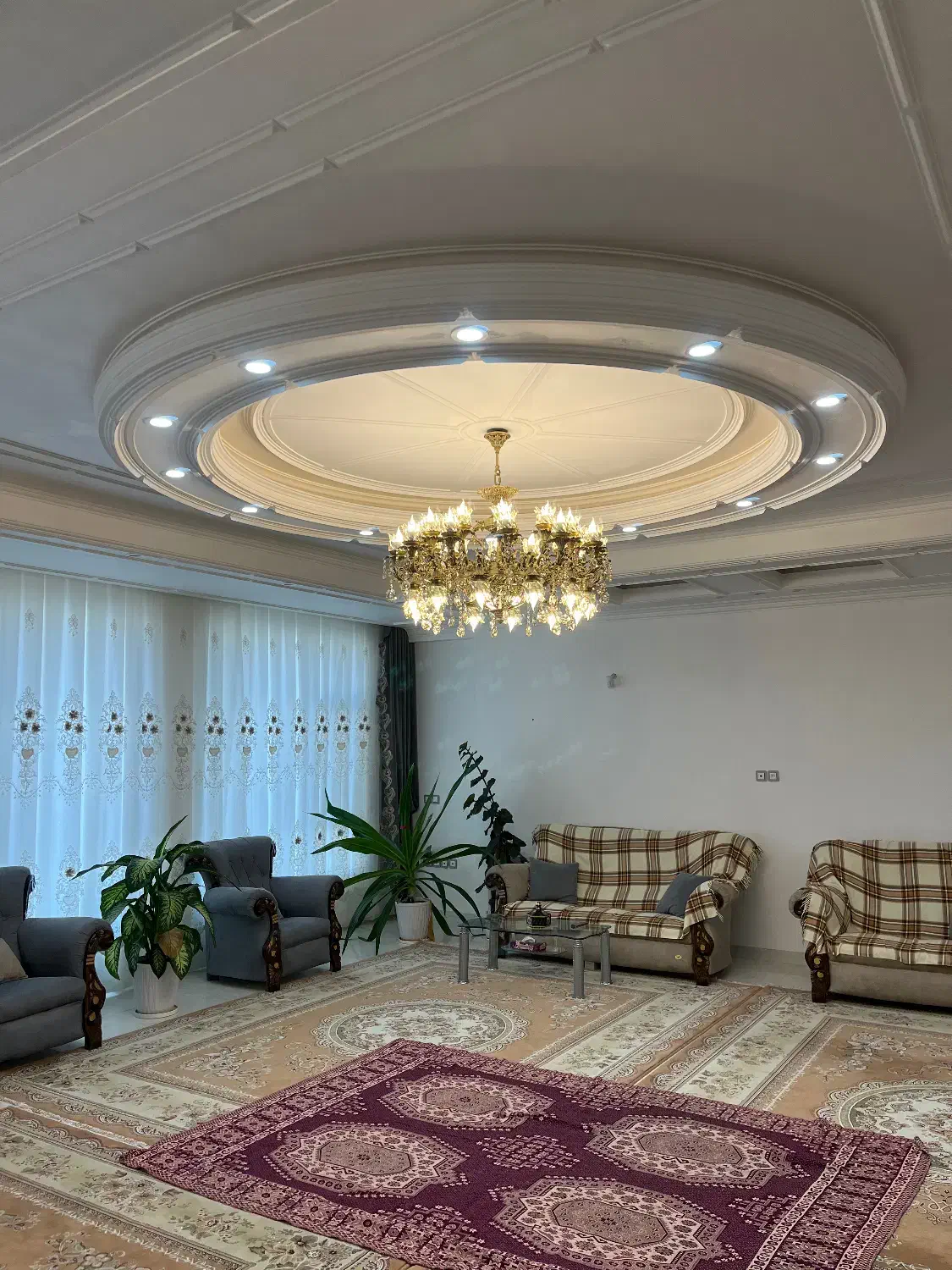 لوستر کلاسیک|لوستر و چراغ آویز|یزد, |دیوار