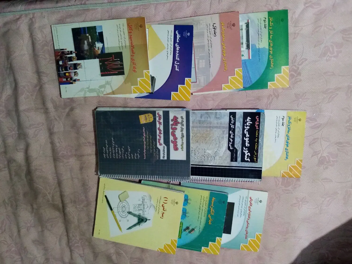 کتاب های تخصصی دهم، یازدهم و دوازدهم برق صنعت|کتاب و مجله آموزشی|مشهد, عبادی|دیوار