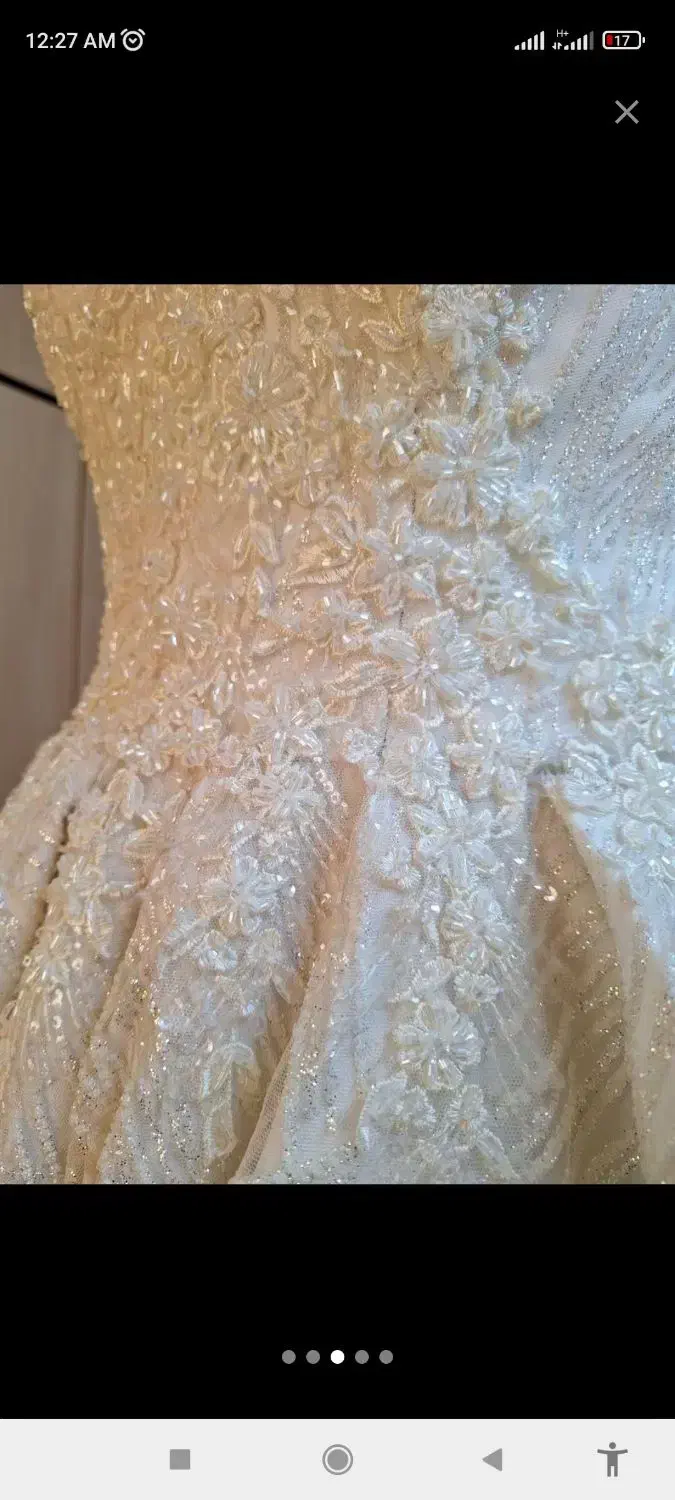 لباس عروس فری سایز کرایه یا فروش|لباس|خمین, |دیوار