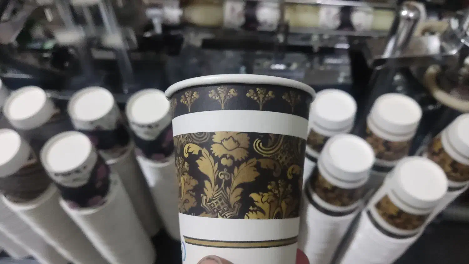 لیوان کاغذی طرح ترحیمی و اختصاصی وعمومی|ظروف نگهدارنده، پلاستیکی، یکبارمصرف|تبریز, |دیوار