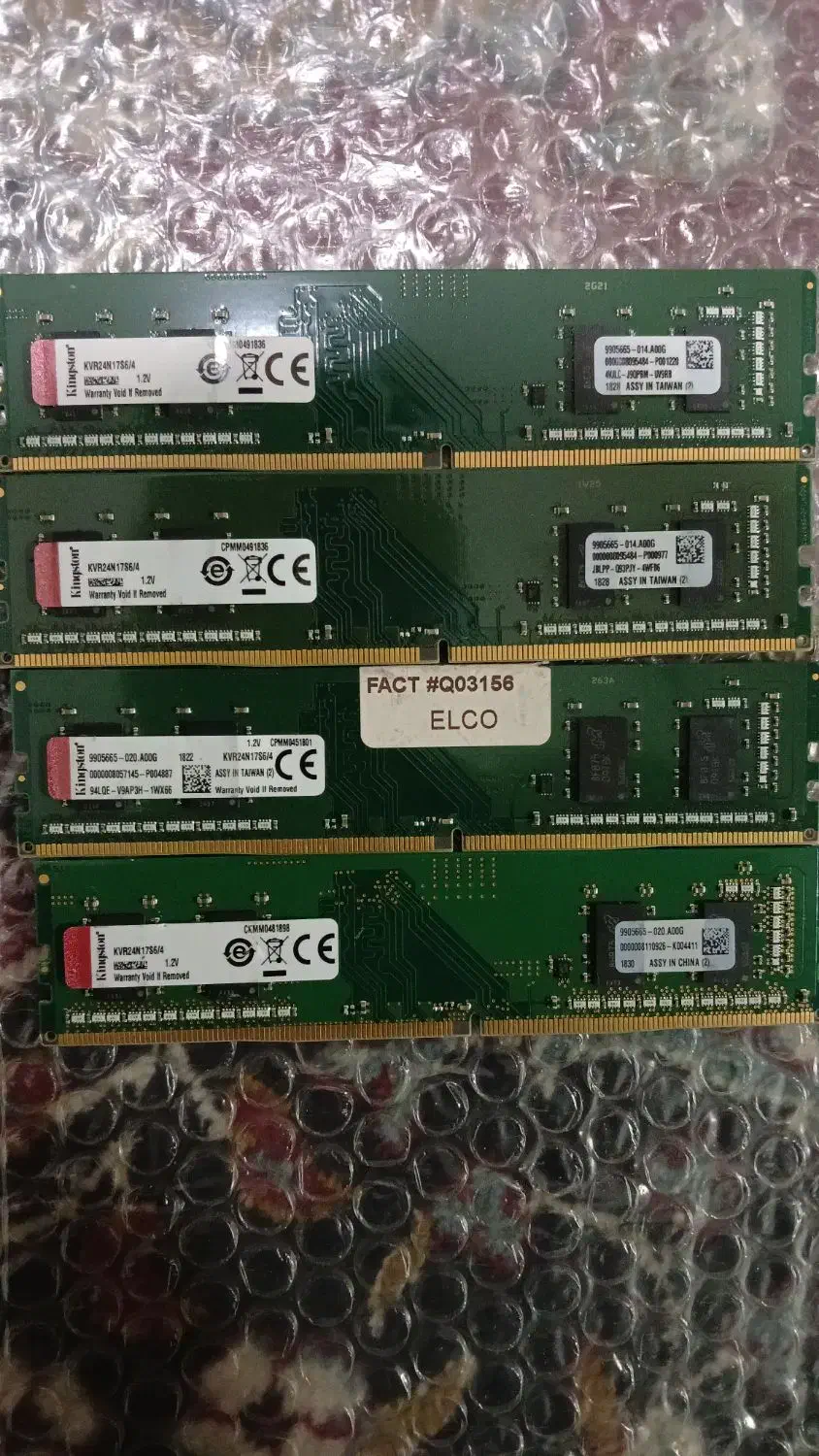 رم ddr4/4/8pc|قطعات و لوازم جانبی رایانه|بوشهر, |دیوار