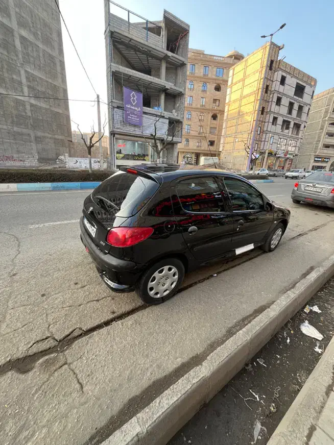 پژو۲۰۶/تیپ ۲/مدل۹۸|خودرو سواری و وانت|خوی, |دیوار