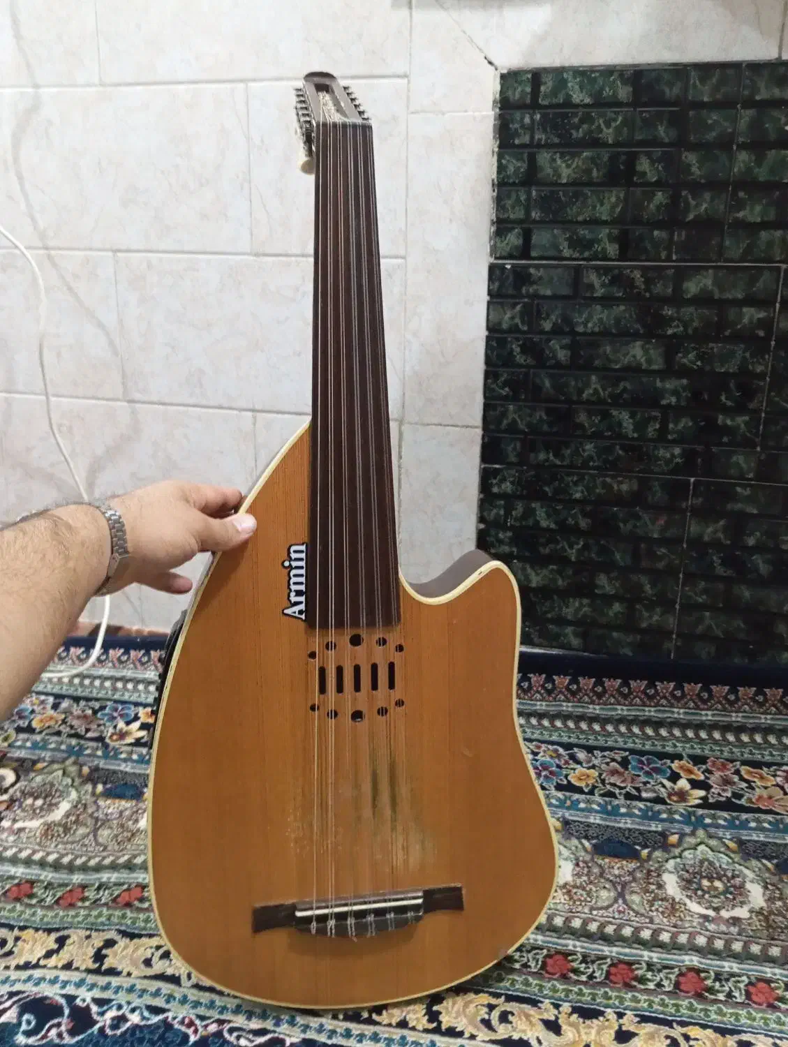 عود الکترواکوستیک (دوکاره حرفه ای)|سازهای سنتی|بندرعباس, |دیوار