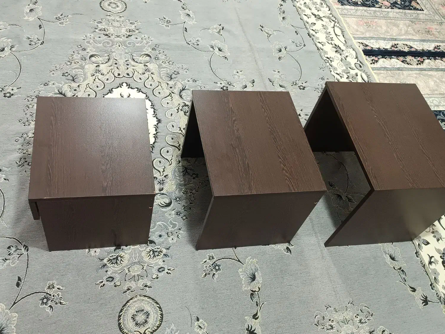 مبل هفت نفره  با میز وسط MDF با میز عسلی|مبلمان خانگی و میز عسلی|قائم‌شهر, |دیوار