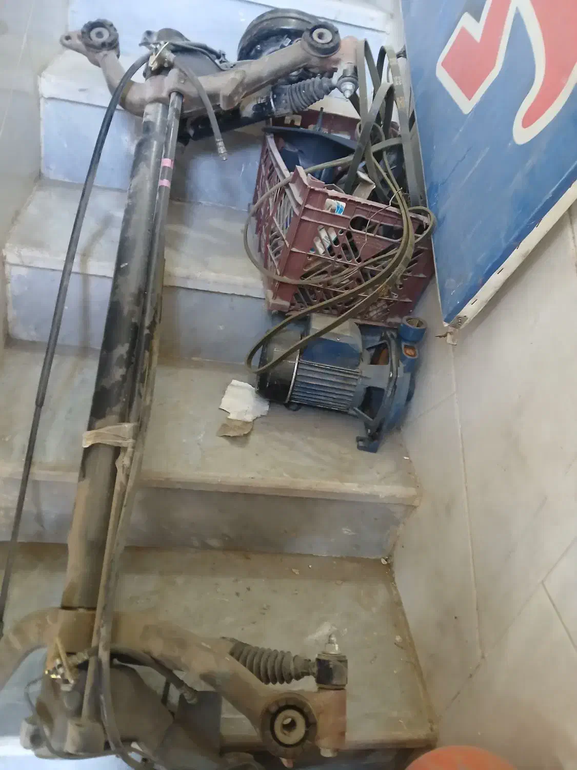 اکسل عقب ۲۰۶ تیپ ۲ کامل نو اصلی|قطعات یدکی و لوازم جانبی|خمینی‌شهر, |دیوار