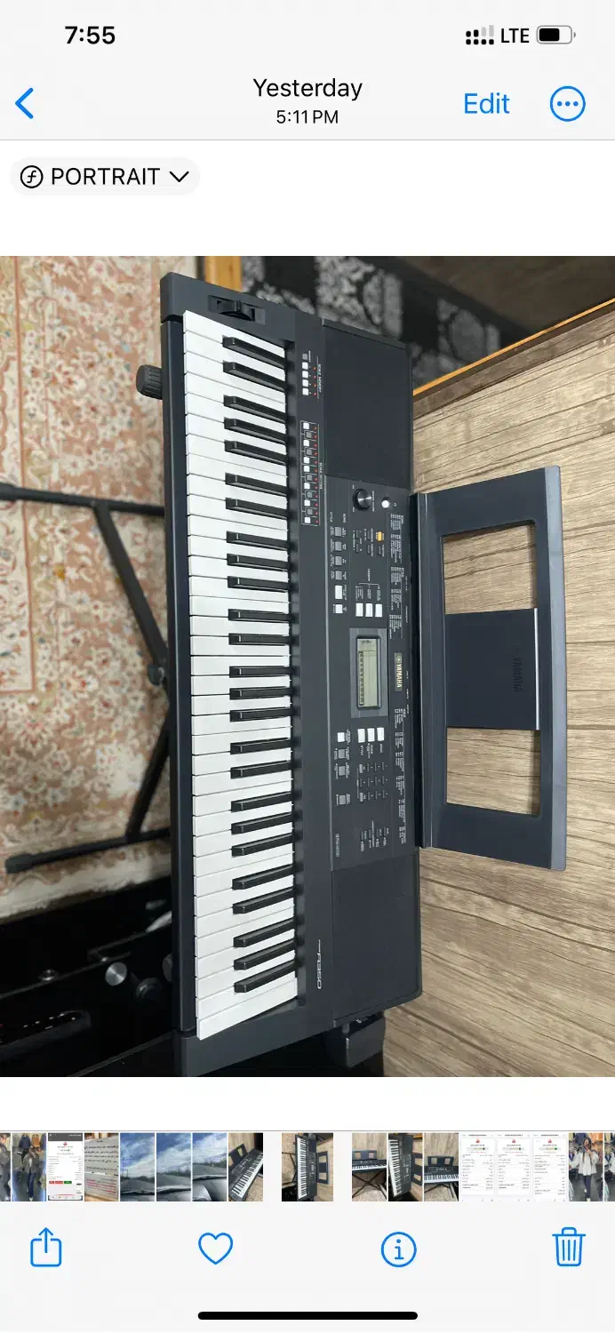 فروش ارگ a350 در حد نو|پیانو، کیبورد، آکاردئون|آستانه اشرفیه, |دیوار