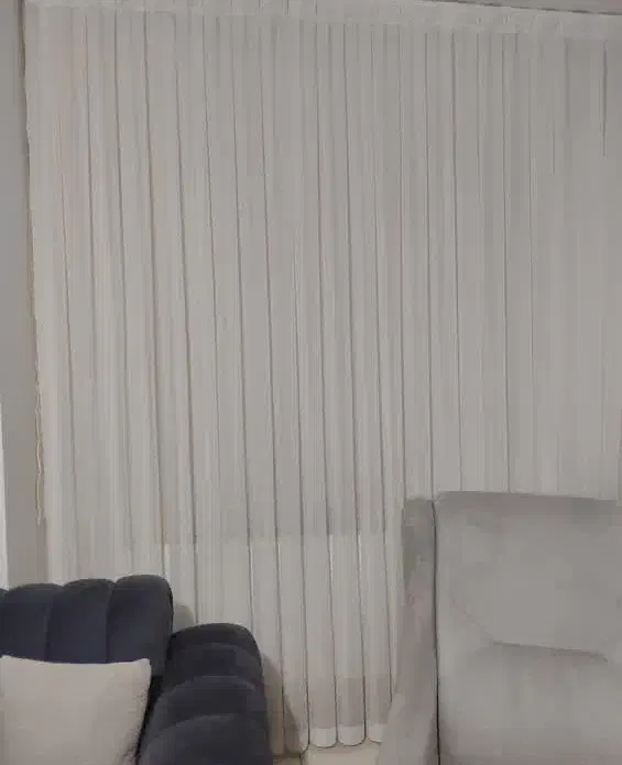 پرده حریر به همراه زیر پرده|پرده، رانر، رومیزی|ملایر, |دیوار