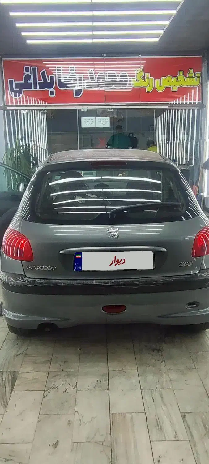 پژو ۲۰۶تیپ ۲|خودرو سواری و وانت|اسلامشهر, شهرک مهدیه|دیوار