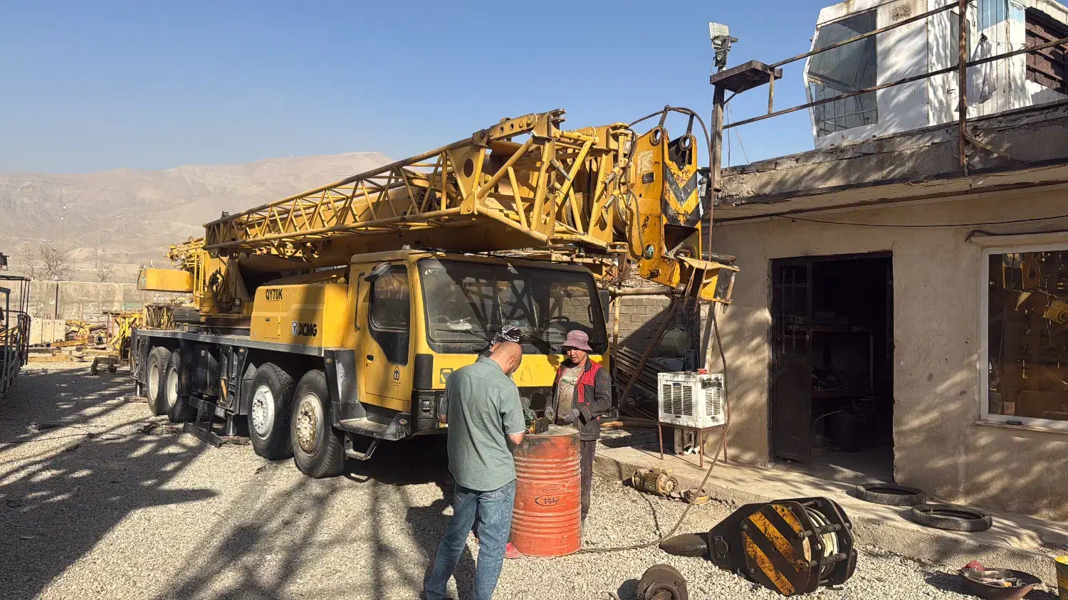 جرثقیل ۷۰ تن|ماشین‌آلات صنعتی|کرج, اتمسفر|دیوار